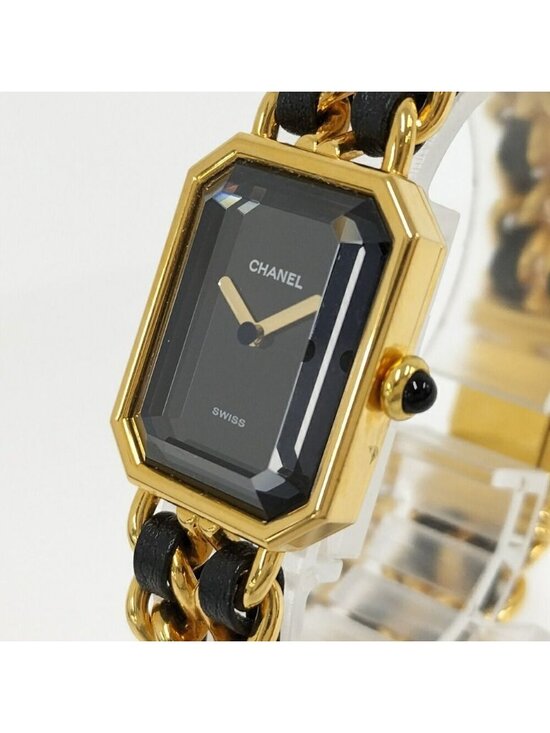 Chanel Watch Premier M Leather Chain Quartz Black Dial main image 10